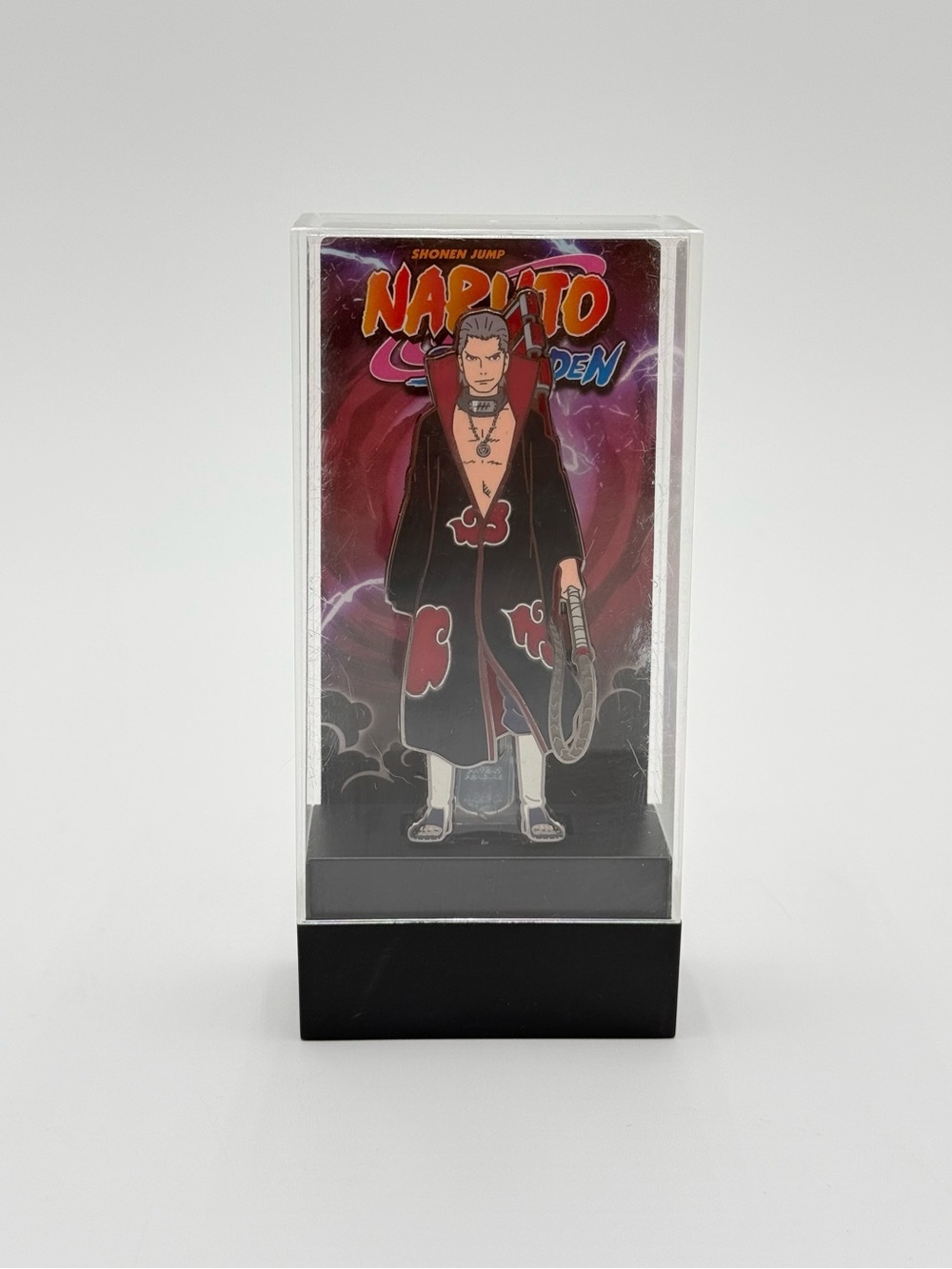 FiGPiN Naruto Shippuden Hidan Akatsuki Collectible Figure Pin w/ Display Case